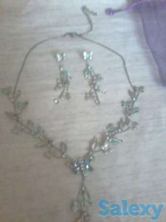 Продам набор серьги + колье, фотография 1