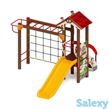 Детский игровой комплекс «в гостях у сказки» дик 1.05.01-04 h=900, фотография 1