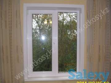 Установка пластиковых откосов в Алматы, фотография 1