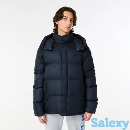 Мужская короткая куртка-пуховик lacoste, фотография 1