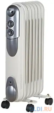 Масляный радиатор омпт- 7н (1,5 квт) ресанта 67/3/3, фотография 1