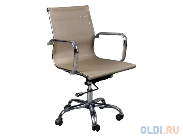 Кресло buro ch-993-low/gold низкая спинка сетка золотистый, фотография 1