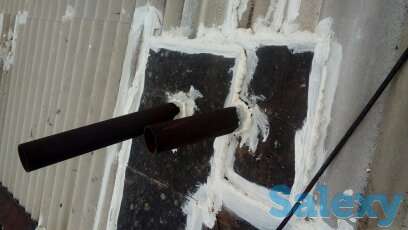 Высотные работы. Промышленный альпинизм. Утепление стен Алматы и область., фотография 5