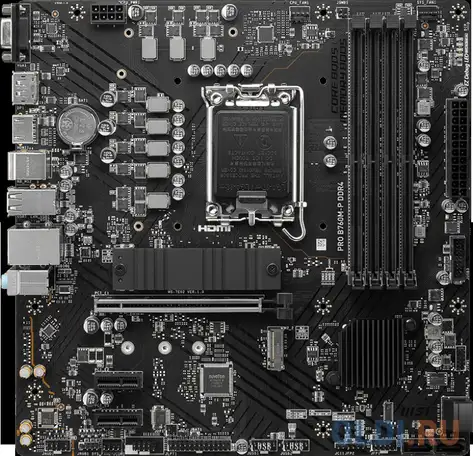 Материнская плата msi pro b760m-p, фотография 1