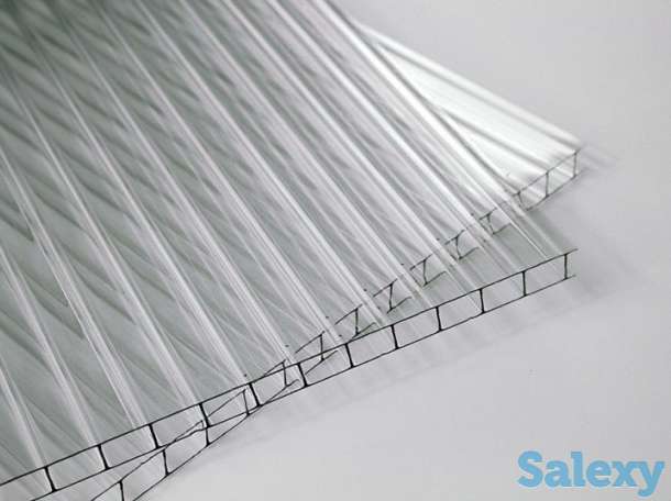 Сотовый поликарбонат Primavera II  (прозрачный) для теплиц., фотография 2