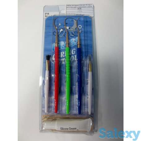 Набор инструментов для o-ring и кисточек для силиконовой смазки для обслуживания регуляторов ,  problue, фотография 1