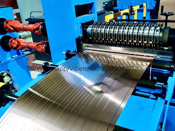 Автоматическая линия для продольной резки рулона металл, фотография 2