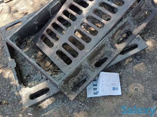 Люки чугунные канализация, фотография 1