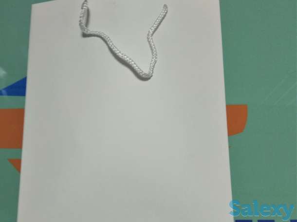 Бумажные белые и крафтовые пакеты Алматы, фотография 2