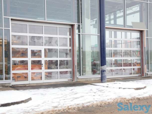 Панорамные автоматические  ворота со встроенной калиткой, фотография 1