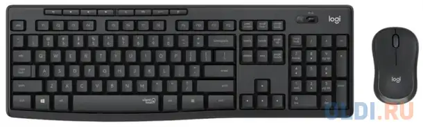 Комплект logitech mk295 черный usb 920-009807, фотография 1