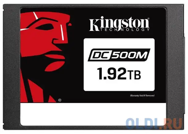 Kingston 1920gb ssdnow dc500m (mixed-use) sata 3 2.5 (7mm height) 3d, фотография 1