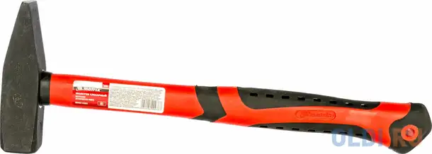 Молоток matrix 10330  слесарный 500г фиберглассовая обрезиненная рукоятка, фотография 1