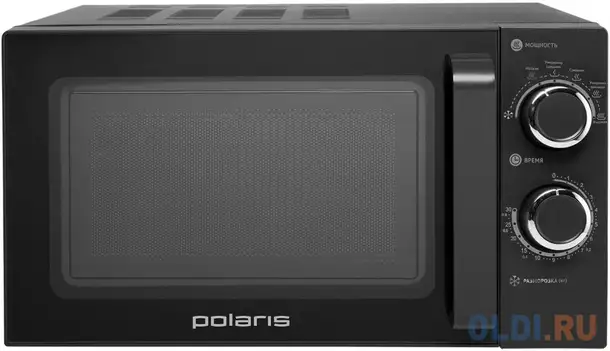 Микроволновая печь polaris pmo 2001 rus 20л. 1200вт графит, фотография 1