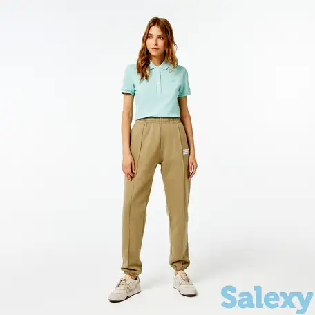 Женские фланелевые спортивные брюки lacoste, фотография 1