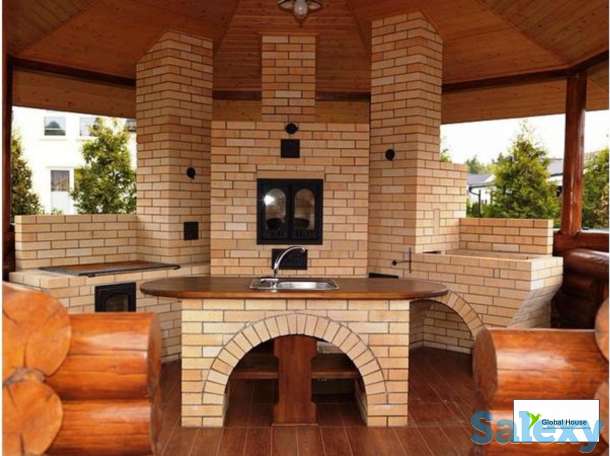 Строительство уличных печных комплексов, фотография 1