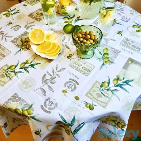 Традиционная итальянская скатерть Loneta Savona ширина 140 см, фотография 11