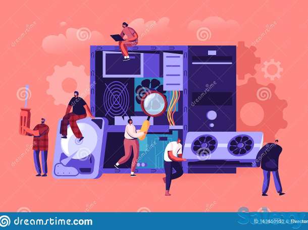 Обслуживание компьютера, фотография 1