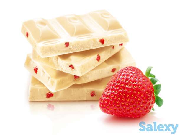 Шоколад белый с клубникой, фотография 3