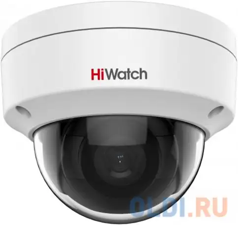 Камера видеонаблюдения ip hiwatch ds-i202 (d) (4 mm) 4-4мм цветная корп.:белый, фотография 1