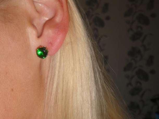 Продам серьги-гвоздики, фотография 5