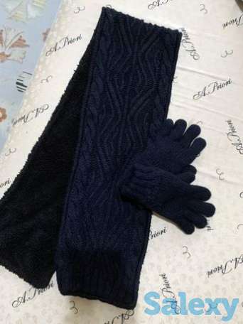 Шарф с перчатками, фотография 1