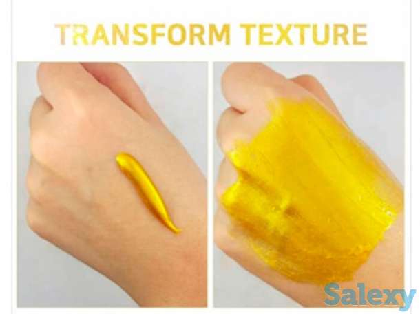 Маска-плёнка 3w clinic collagen & luxury gold peel off pack, фотография 3