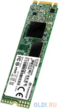 Ssd накопитель transcend mts830s 512 gb sata-iii, фотография 1