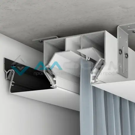 Профиль для крепления ам 1 Гардина однорядная, фотография 2