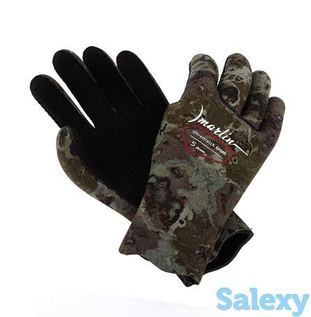 Перчатки marlin ultrastretch green 5 mm, фотография 1