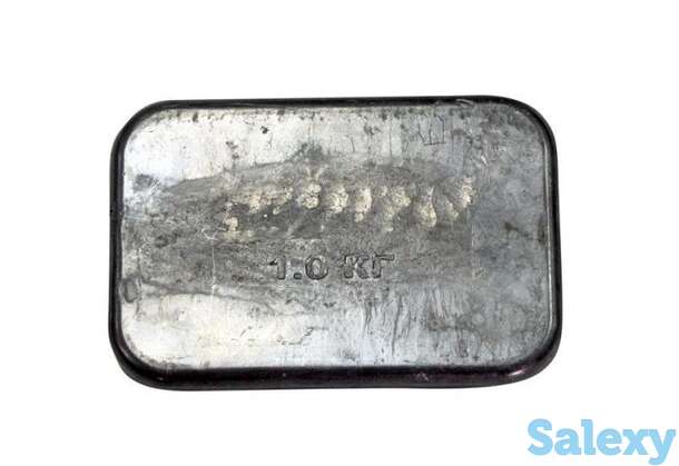 Пластина грузовая 1 кг для жилета, scorpena, фотография 1