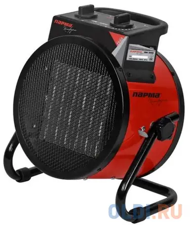 Тепловая пушка электрическая парма твк-3000 оранжевый, фотография 1