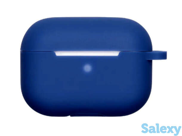 Силиконовый чехол prime line для airpods pro (4714). синий, фотография 1