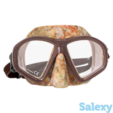 Маска marlin matte, коричневый камуфляж, фотография 1