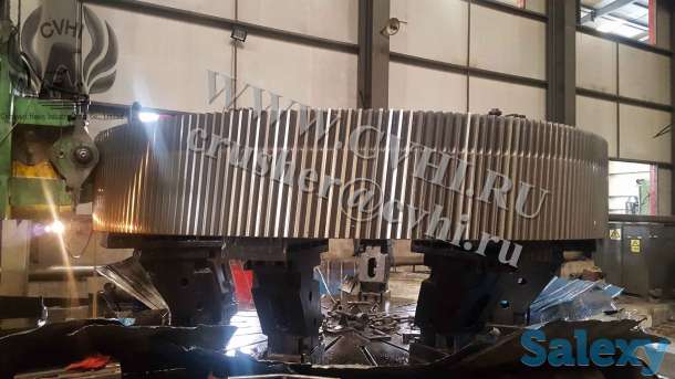 Вал шестерня и венец зубчатый для карьерного экскаватора ЭКГ, фотография 1