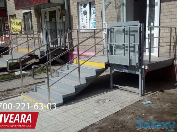 Подъемник для инвалидов Вертикальная подъемная платформа подъем до 2-х метров. ПТУ-001 , предназначенный для обеспечения, фотография 2