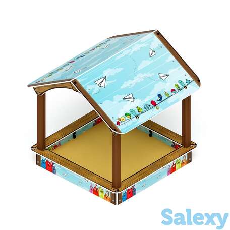 Песочный дворик домик ио 6.01.02-02, фотография 1