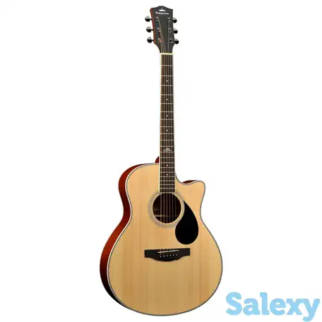 Акустическая гитара kepma a1c natural matt, фотография 8