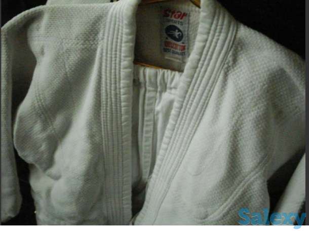 Кимоно для мальчика 11-12 лет для занятий восточными единоборствами, фотография 1