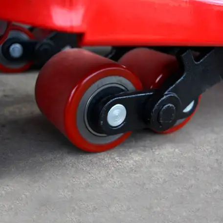 Ролик на рохлю. Колеса для гидравлических тележек, фотография 1