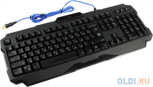 Клавиатура игровая defender legion gk-010dl ru,rgb подсветка,19 anti-ghost,usb, фотография 1