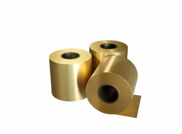 Латунная лента самоклеющаяся, Марка: Л63; Л63м; Л63пт..., s 0,05-8 мм, B 0,1-670 мм, Состояние: мягкая..., фотография 1