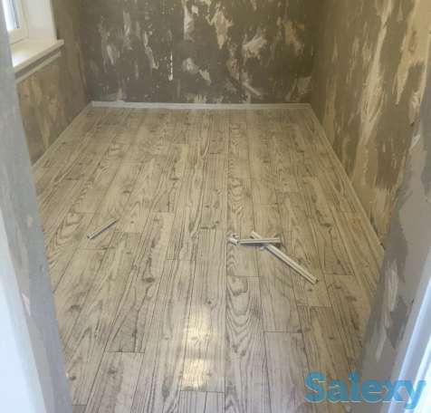 Профессиональная укладка линолеума, фотография 5