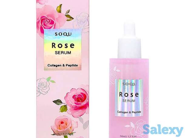 Сыворотка для лица soqu rose serum, фотография 2