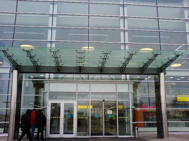 Стеклянные козырьки и навесы, фотография 1