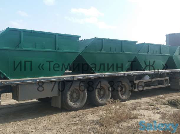 Satu.kz › Товары и услуги › Мусорный контейнер для ТБО, Бункер накопитель 8 м3 (Кубов) Атырау, Актау, фотография 4