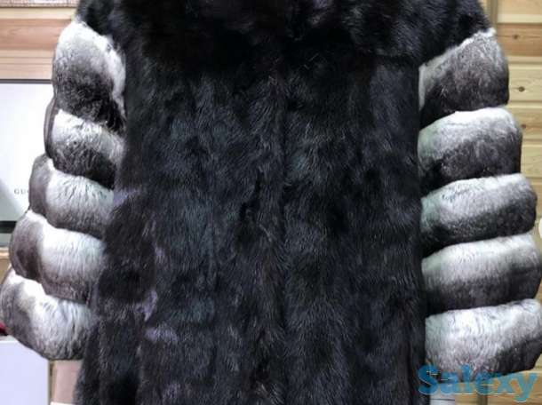 Норковый полушубок с шиншиллой, фотография 2