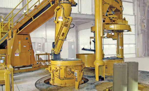 Оборудование для производства бетонных труб HawkeyePedershaab VIHY Masterflex, Дания., фотография 3