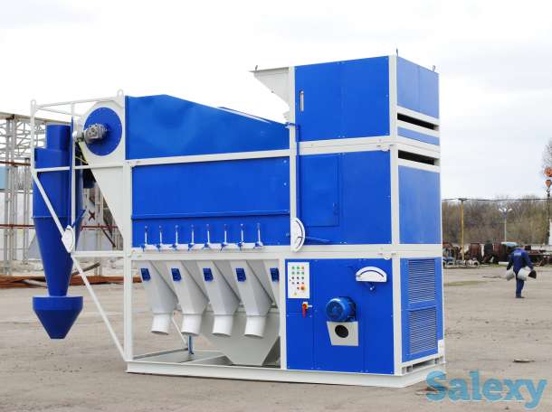 Сепаратор сад-4 (очистка калибровка зерна) Модели от 4 до 150 тонн/час, фотография 1