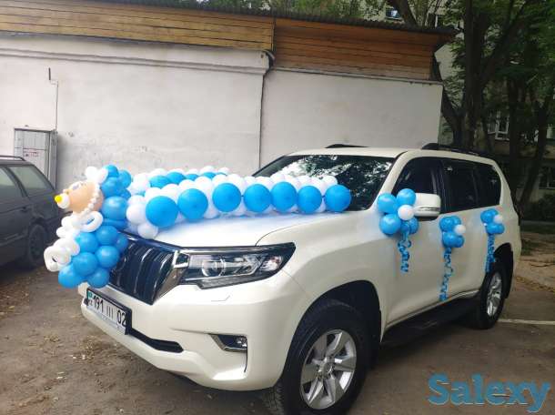 Шары на выписку, букеты, оформление машины., фотография 8